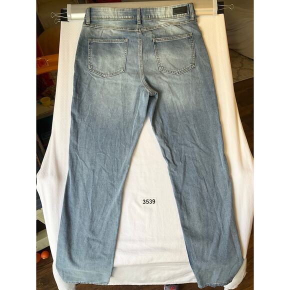 Sound Style Women Jamie Skinny Jeans size 8 Blue Mid Rise Stretch Slim & Sleek - Picture 9 of 10